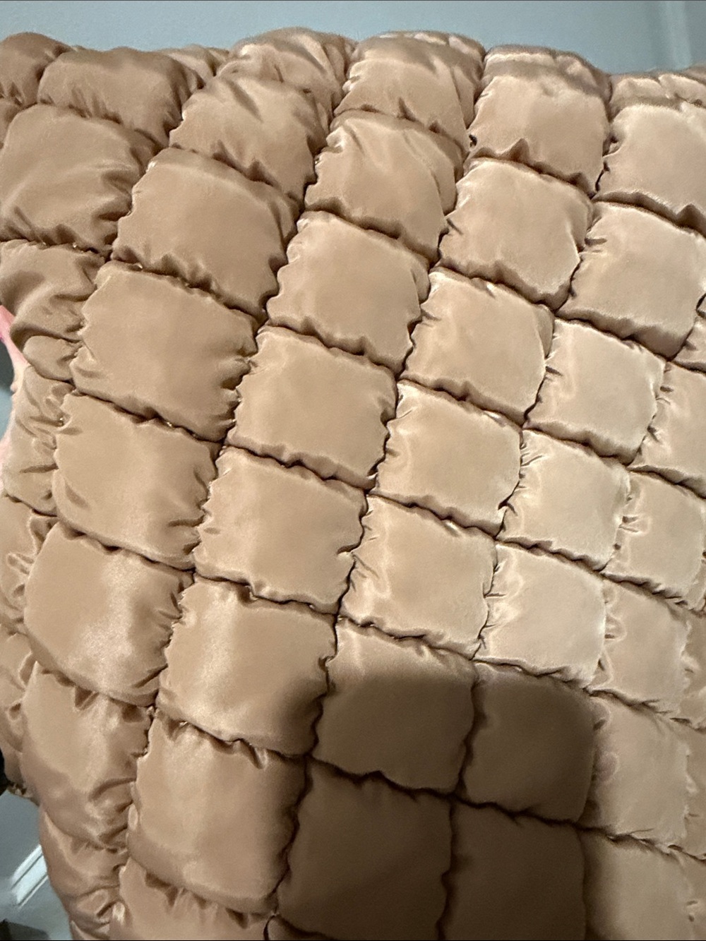 Quilted Carryall Bag in Desert Sands - Picture 9 of 10